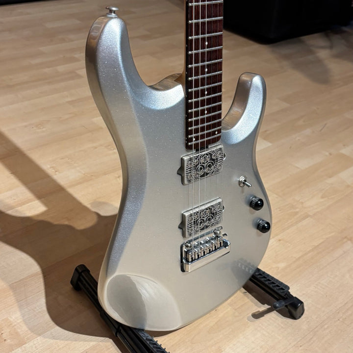 Ernie Ball - JP6 John Petrucci Signature Sterling Silver w/ DiMarzio Sonic Ecstasy HB P-ups & OHSC (2011) - USED