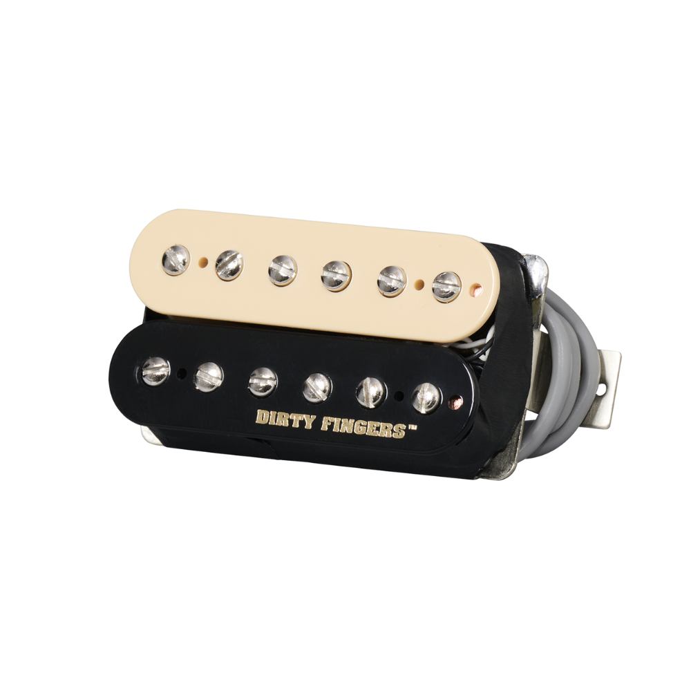 Gibson PUDFZB4 Dirty Fingers (Zebra, 4-conductor, Potted, 15k ohms, Ceramic 8)