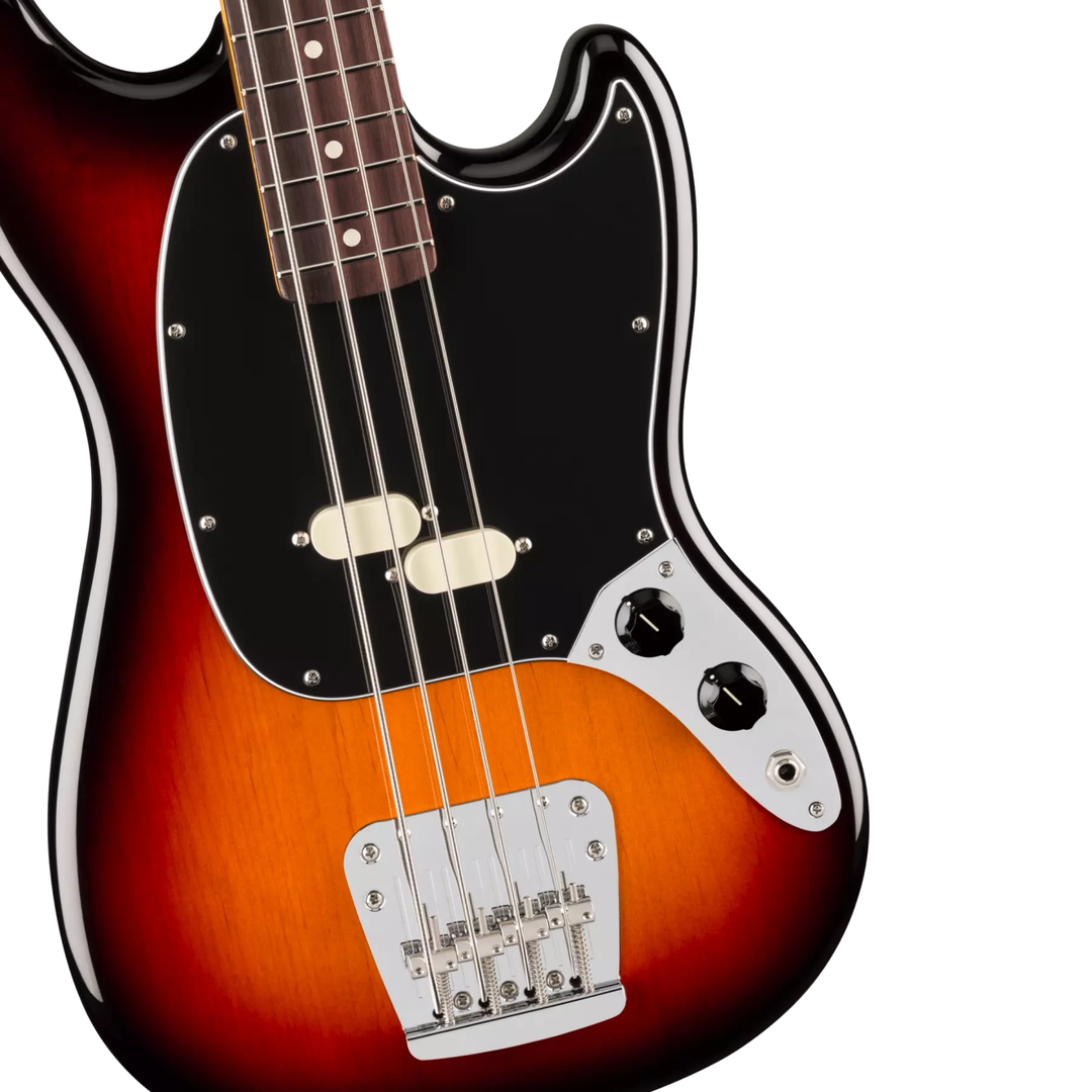 Fender American Professional Classic Mustang Bass® -  Rosewood Fingerboard -  3-Color Sunburst