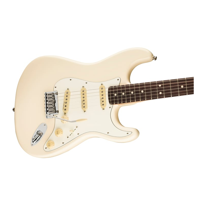 Fender Jeff Beck Stratocaster Rosewood Fingerboard (Olympic White) Electric Guitar