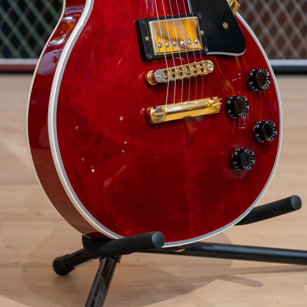 Gibson - Custom Shop "Les Paul Custom" (Wine Red)  w/OHSC, Gibson COA &  - 2016 - USED