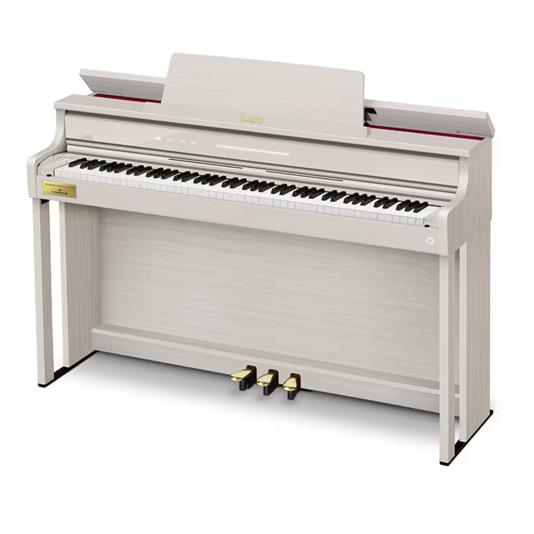 Casio AP-750GB Celviano 88-note Upright Style Cabinet Digital Piano w/ C. Bechstein w/ 29 tones bench included - Gray Beige