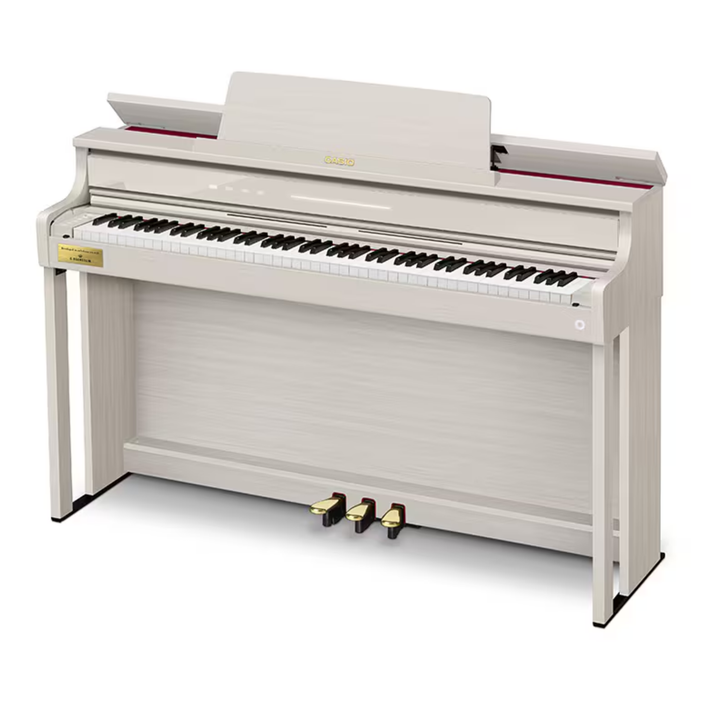 Casio AP-750GB Celviano 88-note Upright Style Cabinet Digital Piano w/ C. Bechstein w/ 29 tones bench included - Gray Beige