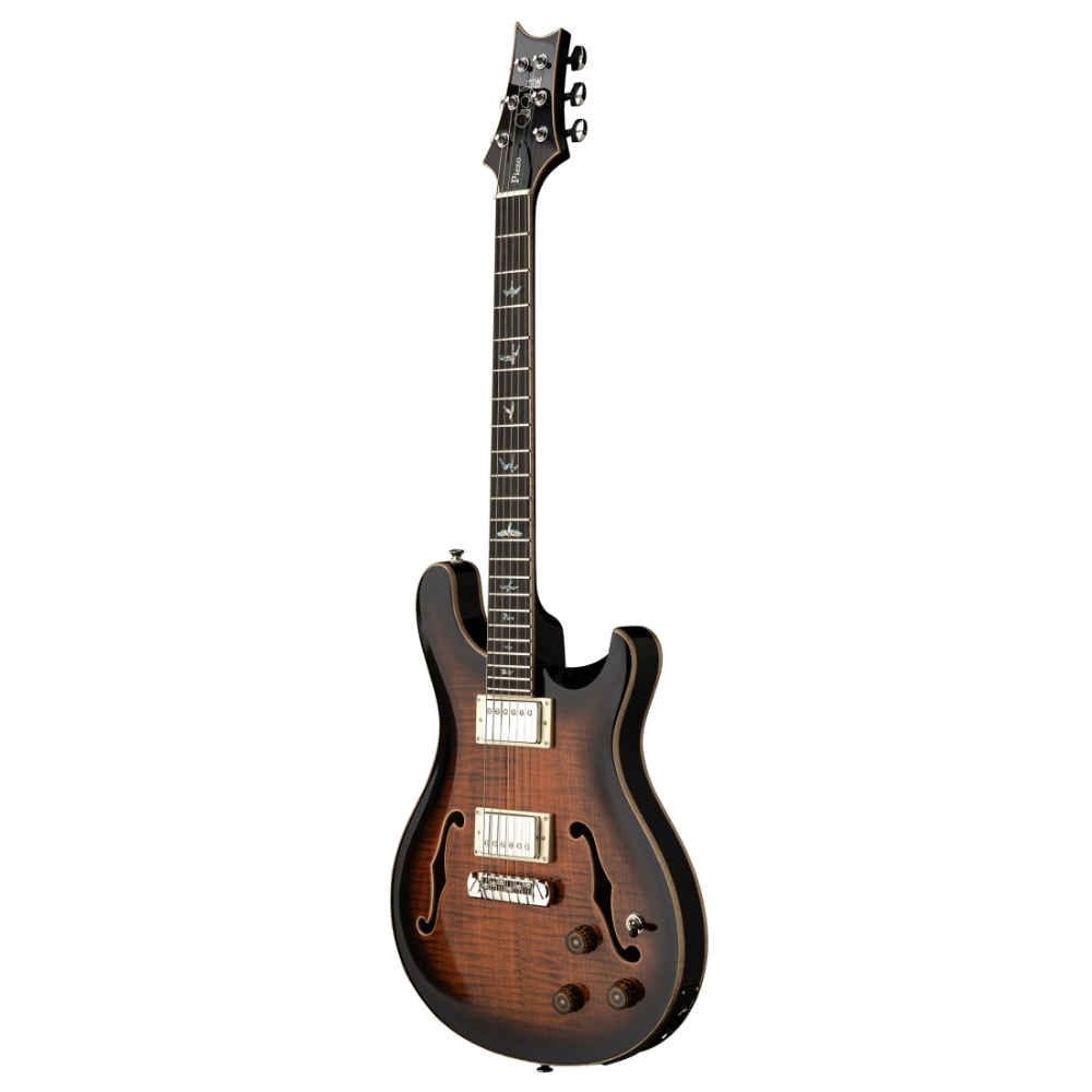 PRS SE Hollowbody II Piezo (Orange Tiger Smokeburst)