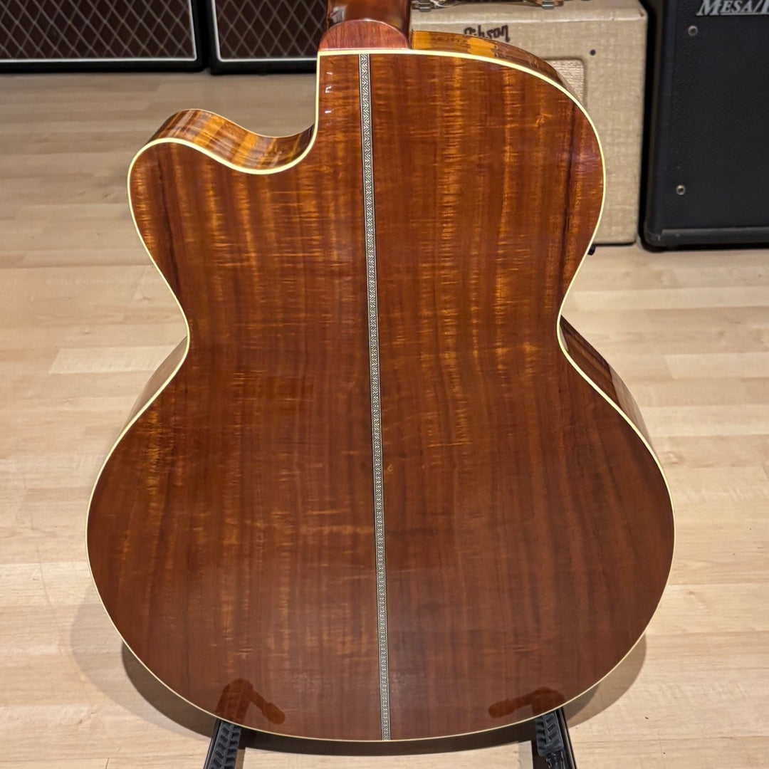 Blueridge - BR-65 KCE Cutaway AC - Electric w/ Levy's Gig Bag (2014-Natural Koa) - USED