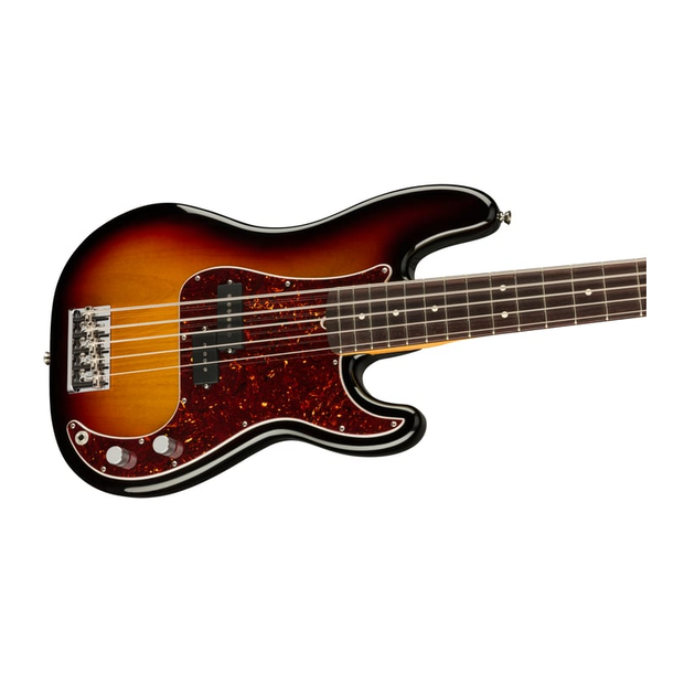 Fender American Professional II Precision Bass V Rosewood Fingerboard Electric Bass Guitar - 3-Color Sunburst