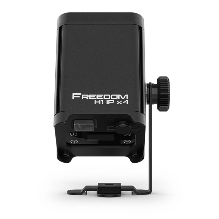 Chauvet DJ FREEDOM-H1IPX4 Ultra-Compact Outdoor-Rated RGBAW+UV LED Wash Lights (4-Pack Kit)