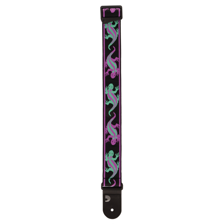 D'Addario 50PW01 Vintage D'Addario Lizards - Green / Purple