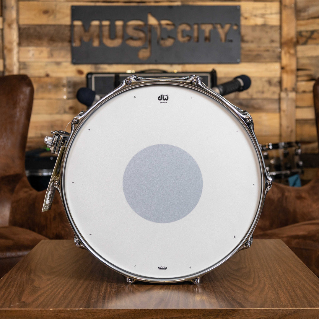 DDSD6514MACR- DW Design 6.5x14 Thin Aluminum Snare Drum
