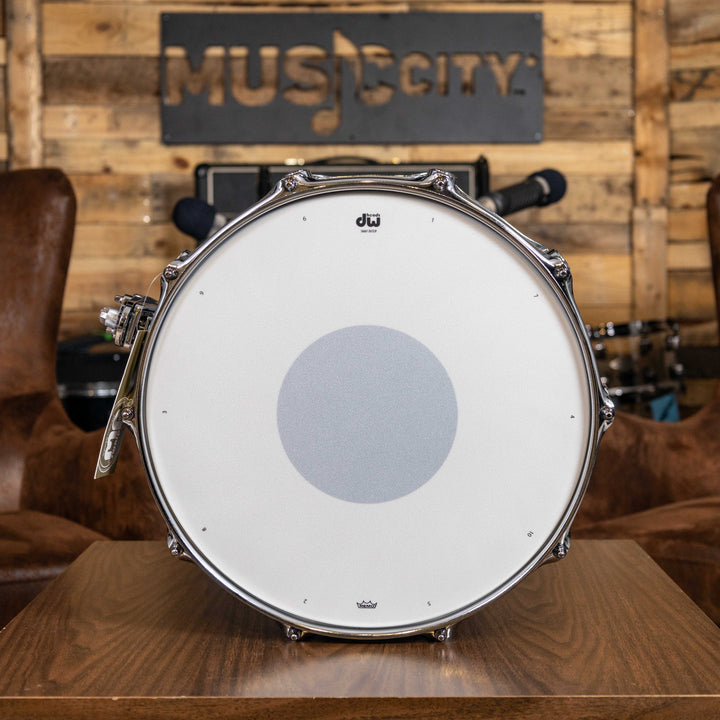 DDSD6514MACR- DW Design 6.5x14 Thin Aluminum Snare Drum