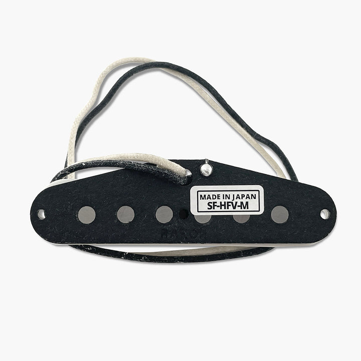 Allparts RZR-10053 Razor® Mangetsu Full Moon Reverse Middle Pickup For Stratocaster® - White