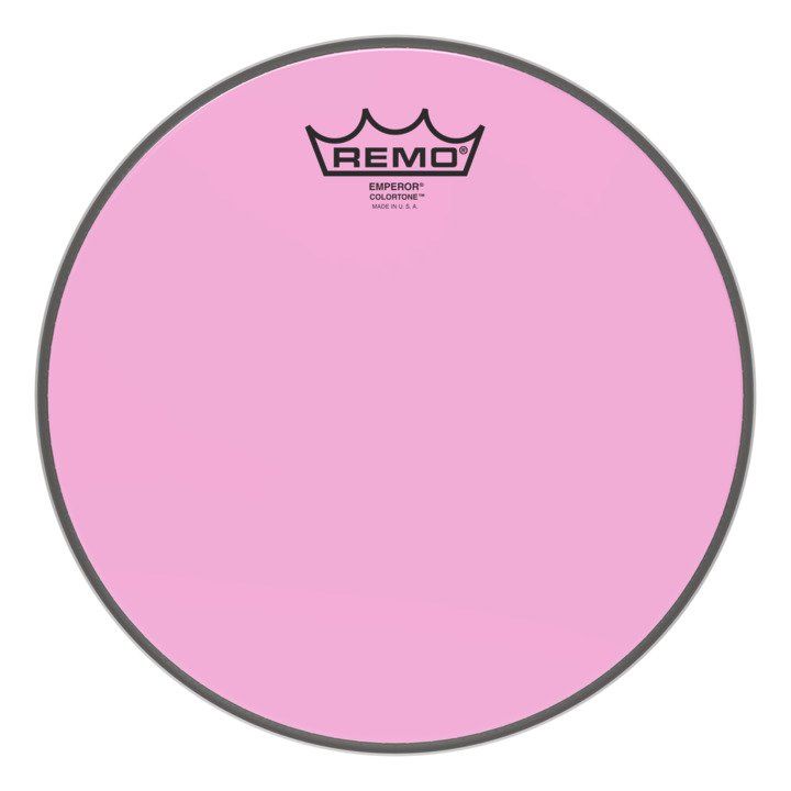 Remo BE-0310-CT-PK Batter, EMPEROR, COLORTONE, 10" Diameter, Pink