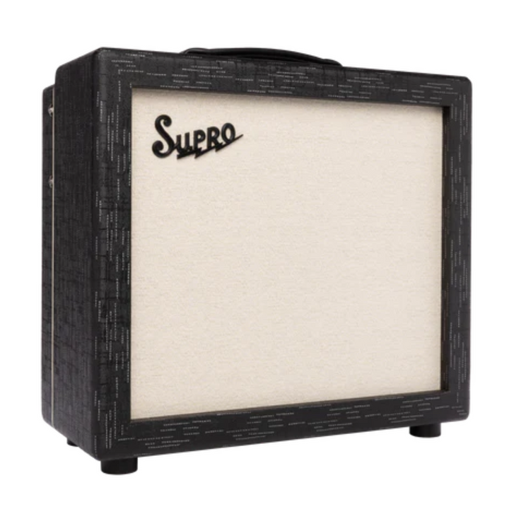 Supro 1614RT Amulet 112 | 1W / 5W / 15W 1x12 Black Scandia