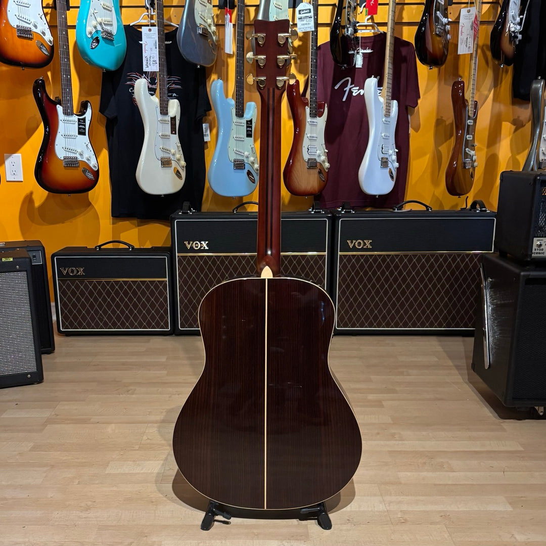 Yamaha - LLTA Trans Acoustic / Electric Dreadnought  w/FX (Vintage Amber Tint) - USED