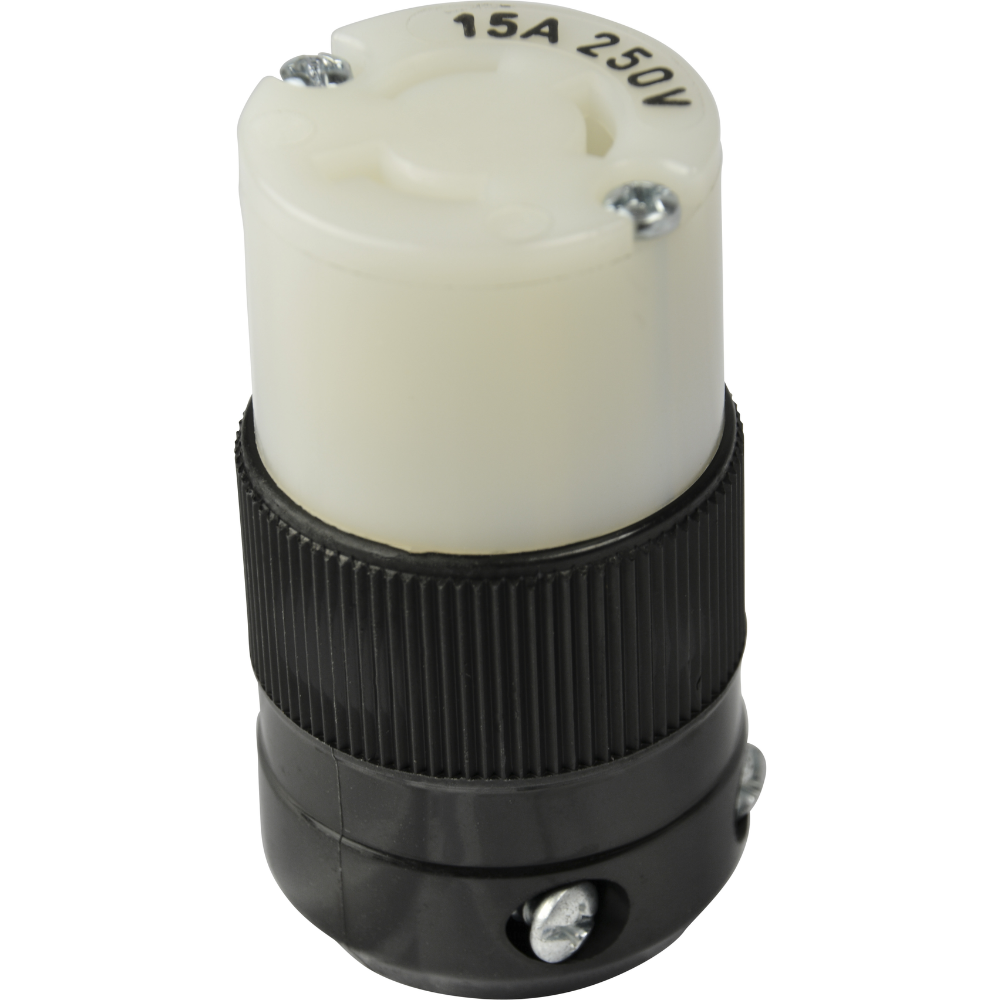 Marinco MAR-L615-4579C  Female 250V/15A Twist-Lock Inline Connector