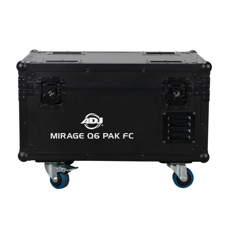 ADJ MIRAGE-Q6-PAK 6 MIRAGE-Q6-IP Fixtures w/ Flight Case