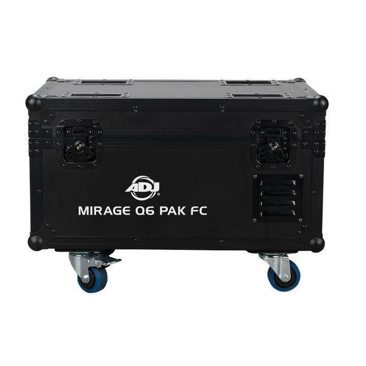 ADJ MIRAGE-Q6-PAK 6 MIRAGE-Q6-IP Fixtures w/ Flight Case