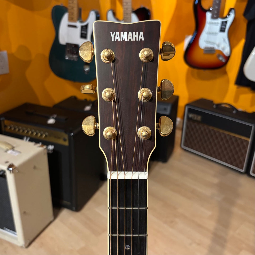 Yamaha - LLTA Trans Acoustic / Electric Dreadnought  w/FX (Vintage Amber Tint) - USED