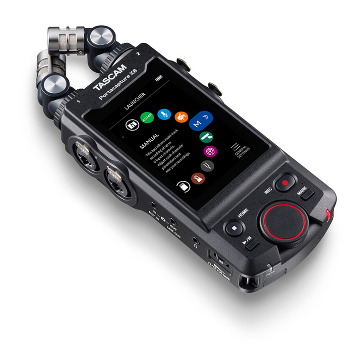 Tascam Portacapture X8 6-Input / 6-Track Handheld Adaptive Multitrack Recorder