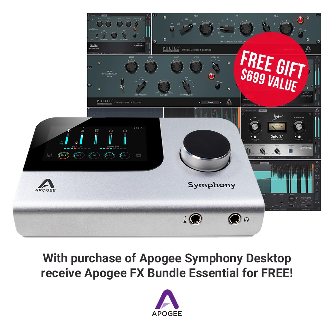 Apogee Symphony Desktop Flagship Audio Interface