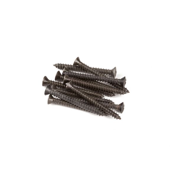 Fender Neck Mounting Screws (Black) - Black