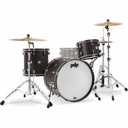 PDP Concept Maple Classic 3-Piece Shell Pack (9x13 No STM, 16x16FT, 16x22 Kick) - Ebony Stain