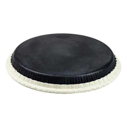 Remo M7-1300-S6-SD009 Conga Drumhead, Tucked, 13", SKYNDEEP, 'Black Calfskin' Graphic