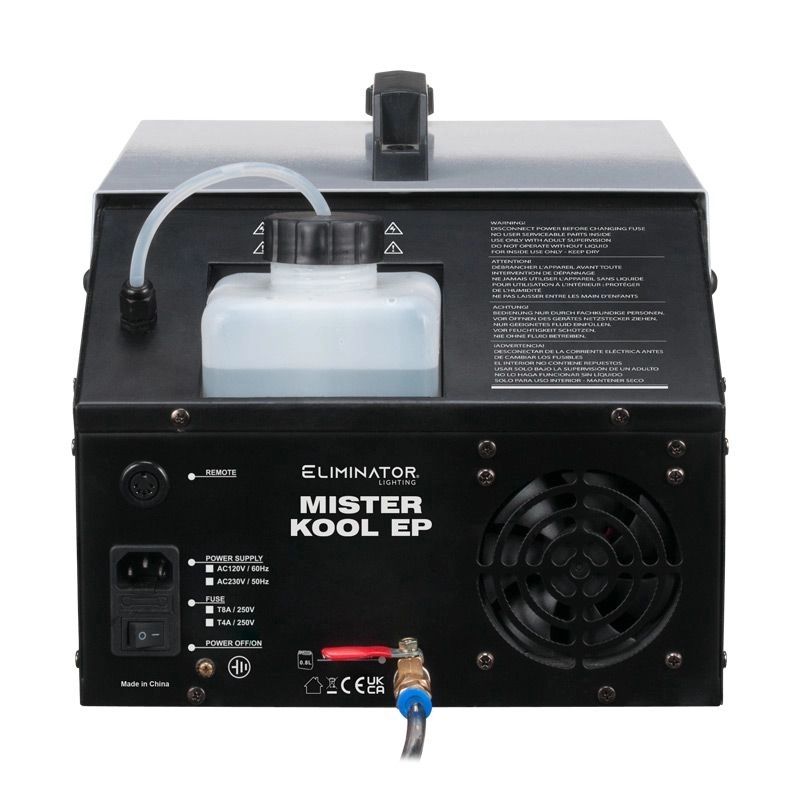 Eliminator Lighting Mister Kool EP Portable Fog Machine