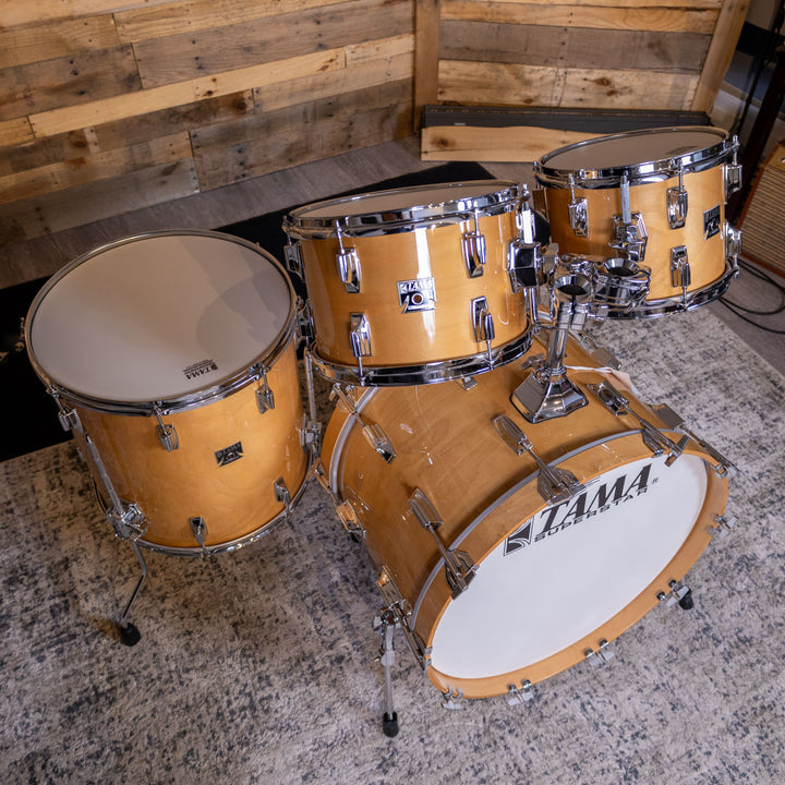 TAMA SU42RSSPM 50th Limited Superstar Reissue 4-piece shell pack with 22" bass drum - Super Maple