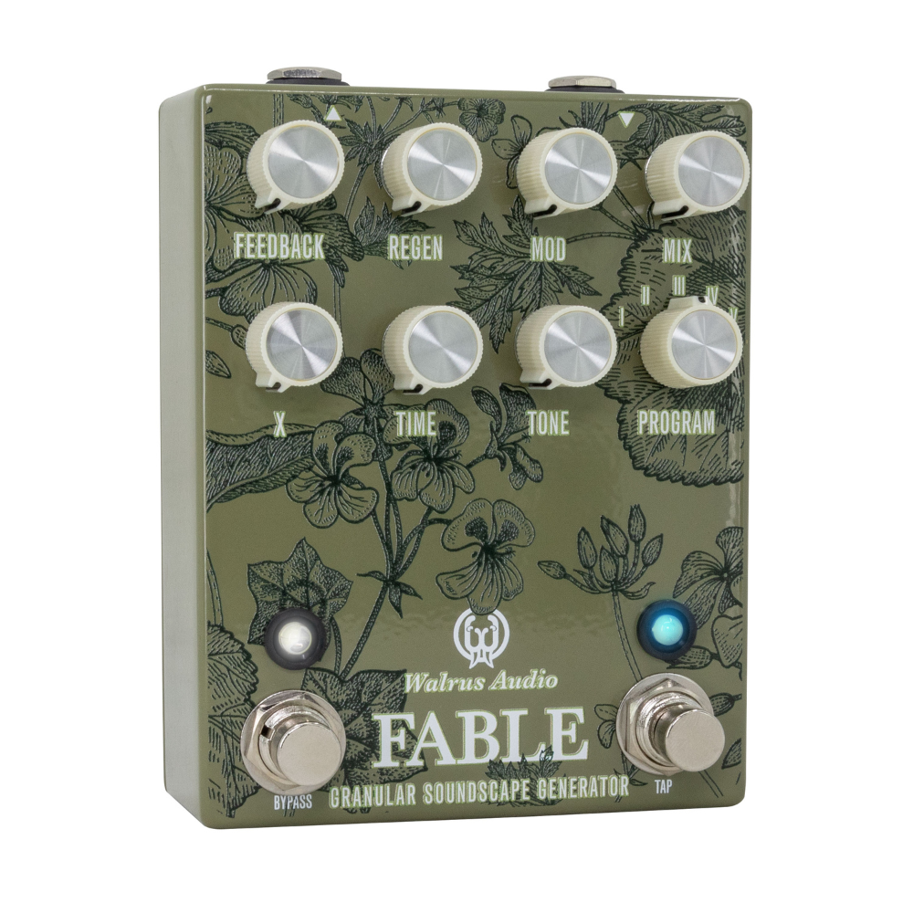 Walrus Audio 900-1080BF24 Fable Granular Soundscape Generator Floral Series 2024
