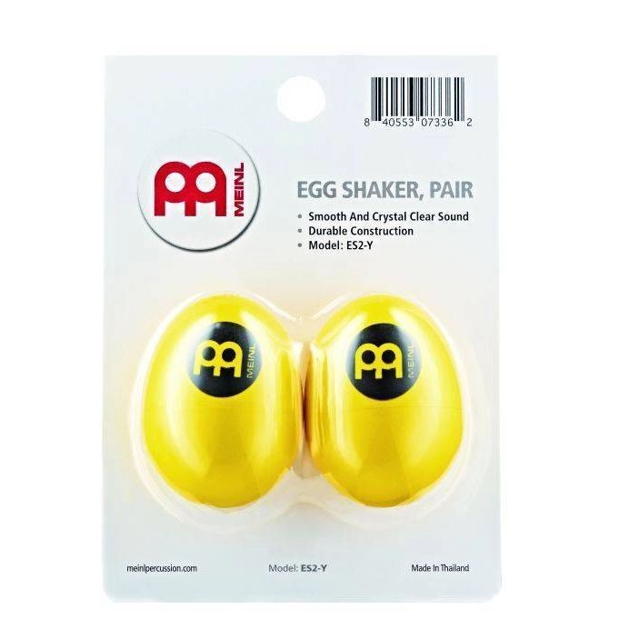 Meinl Egg Shaker Pair, Yellow