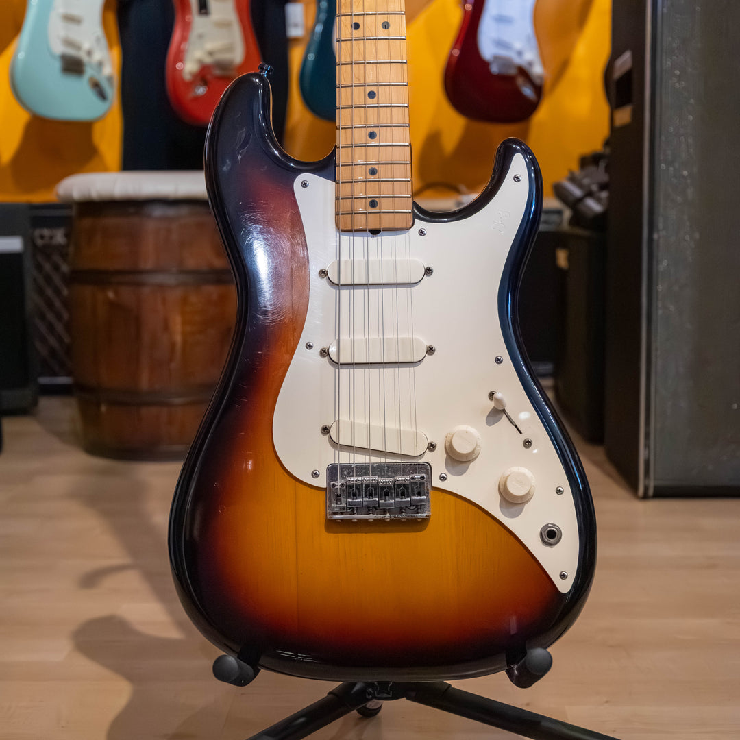Fender - USA Made S3 Bullet  ( SSS-2-Tone Sunburst - Maple NK)  w/OHSC - 1981 - USED Electric Guitar