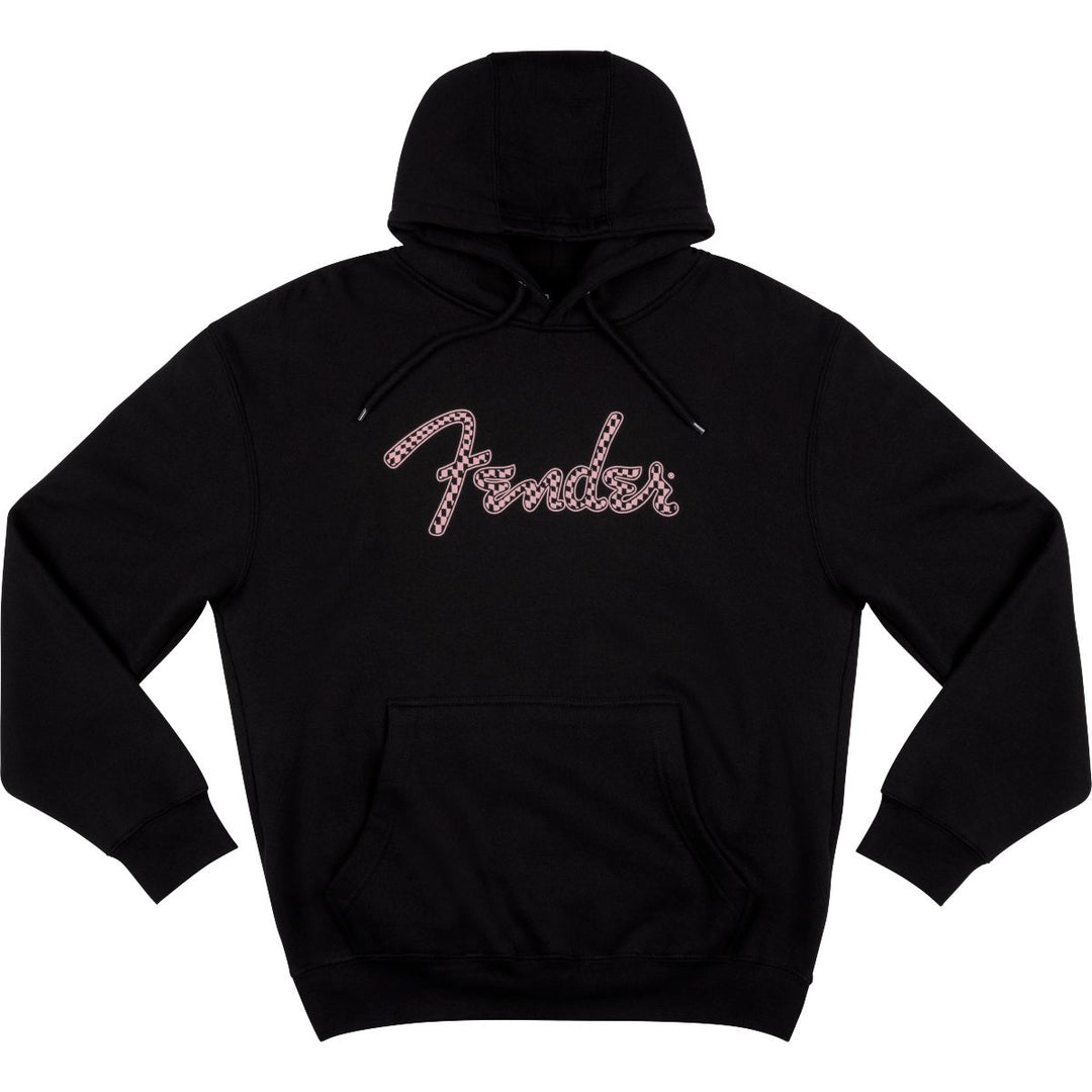 Fender  Spaghetti Logo Wavy Checker Hoodie (S)