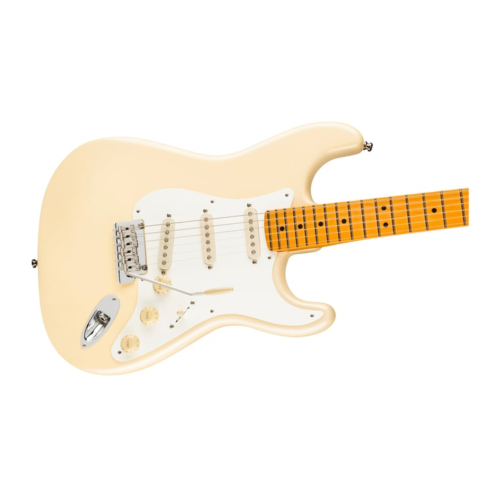 Fender USA Lincoln Brewster Stratocaster Maple Fingerboard (Olympic Pearl) Electric Guitar