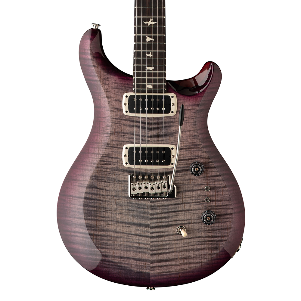 PRS S2 Custom 24-08 with Gig Bag (Faded Gray Black Purple Burst)