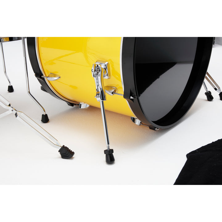Tama IE62CELY Imperialstar 6-piece Complete Kit with Hardware (22,10,12,14,16,SD) - Electric Yellow