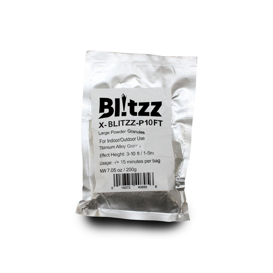 Blitzz Large Powder Cold Spark Effect Granules 3-10ft