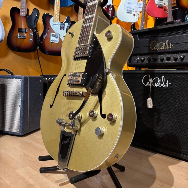 Gretsch - G2420T Gold Dust & Bigsby w/Hard Shell Case - (2015) - USED