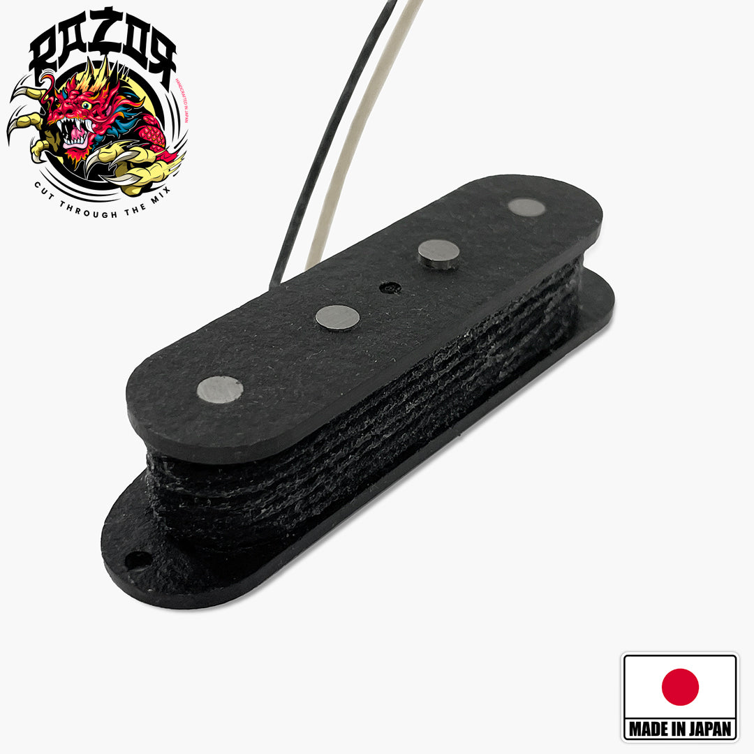 Allparts RZR-10131 Razor® Mangetsu Full Moon Pickup For '51 Precision Bass® or Telecaster® Bass