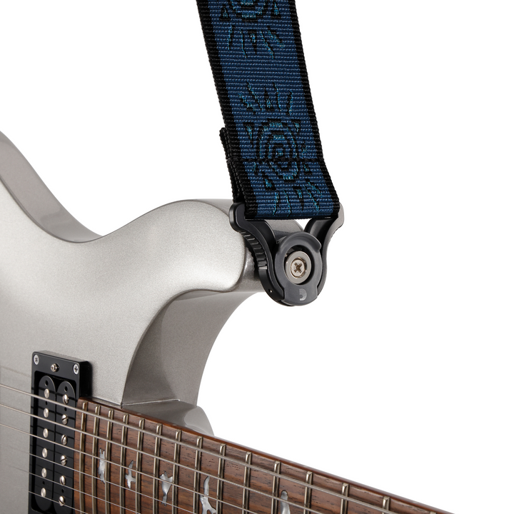 D'Addario 50BALPW04  Auto Lock Vintage D'Addario - Suns Blue
