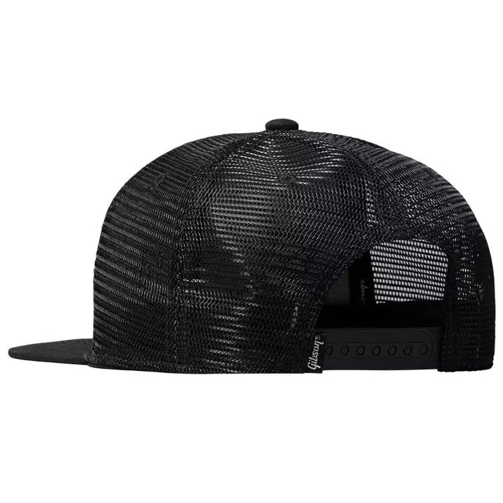 Gibson GHT-SLSHTRHTB Slash 'Skully' Trucker Hat, All-Black