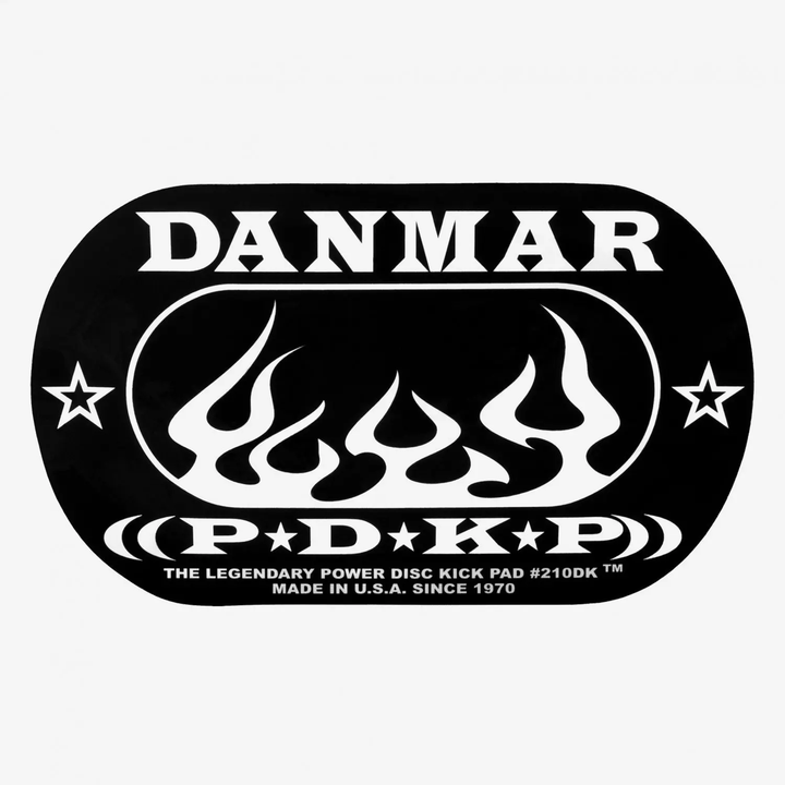 Danmar 210DKF Double Power Kick Impact Pad - Flame