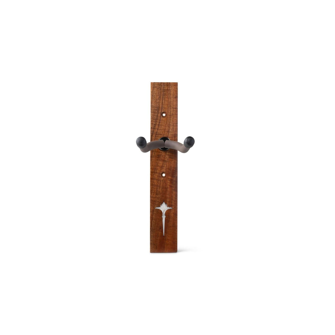 Taylor Guitar Hanger,Koa,Nouveau Italian Acrylic Inlay,White