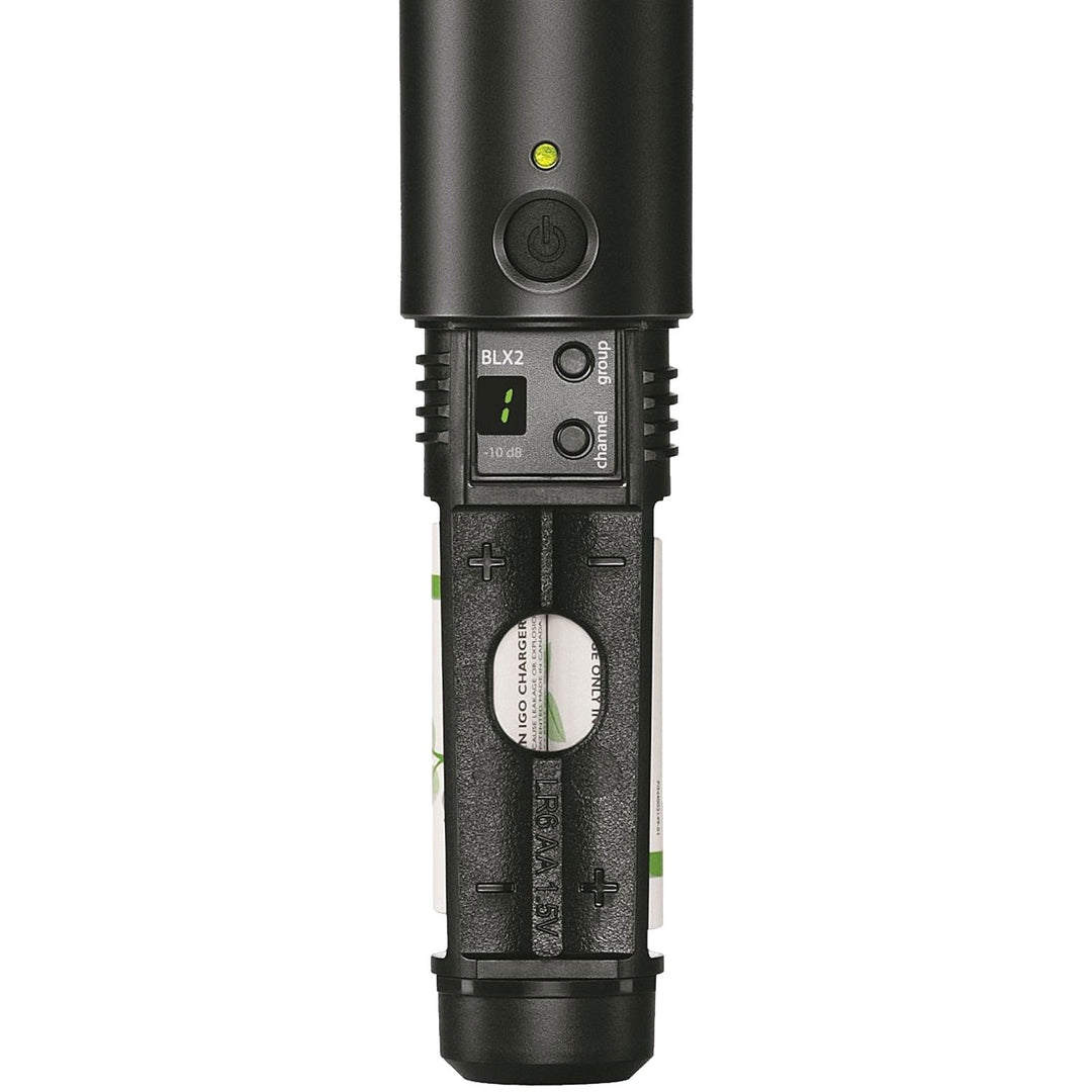 Shure BLX2/PG58 Handheld Transmitter (Freq: H9)
