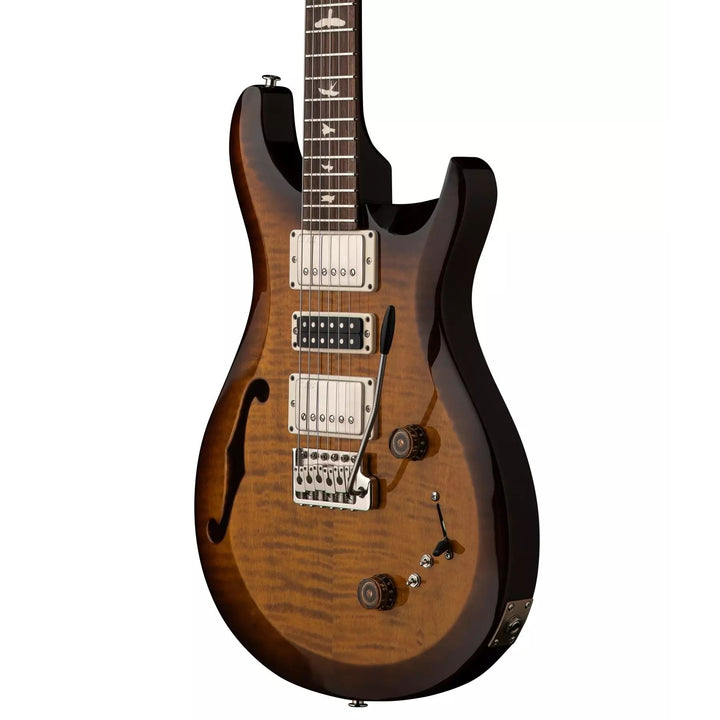 PRS S2 Special Semi-Hollow Electric Guitar (Black Amber)