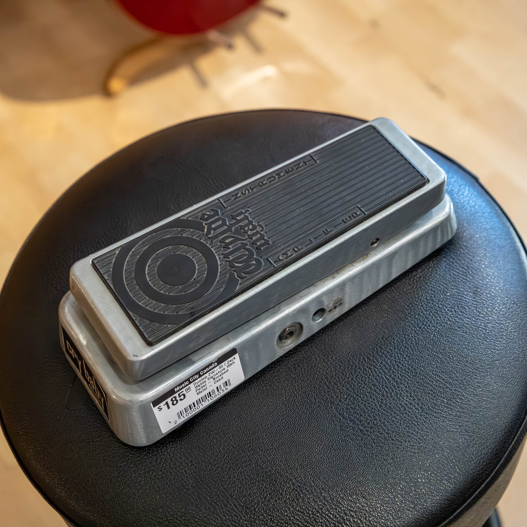 Dunlop - ZW-45 Zack Wylde Signature Wah Pedal - Brushed Metal -  (No Box) - Used