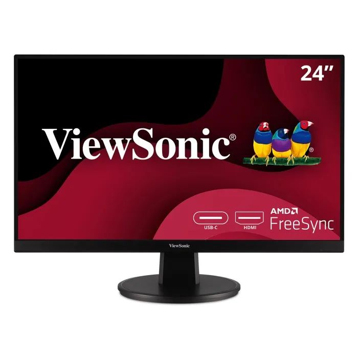 Viewsonic VA2447-MHU 24" MVA Monitor  Full HD 1080p, HDMI, USB-C