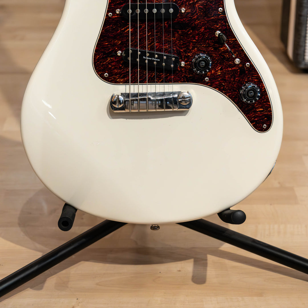 PRS SE - EG-HSS Polar White  (Duncan Bridge P-up )  w/ Tear Drop HD Case  - ( 2003 ) - USED