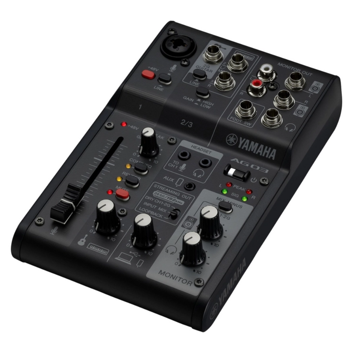 Yamaha AG03MK2 B Yamaha Mixing Console - Black