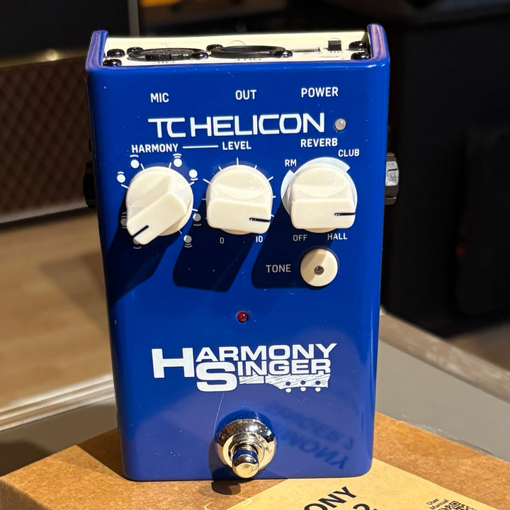 TC Helicon - Harmony Singer II Pedal w/ Box (Blue) - USED
